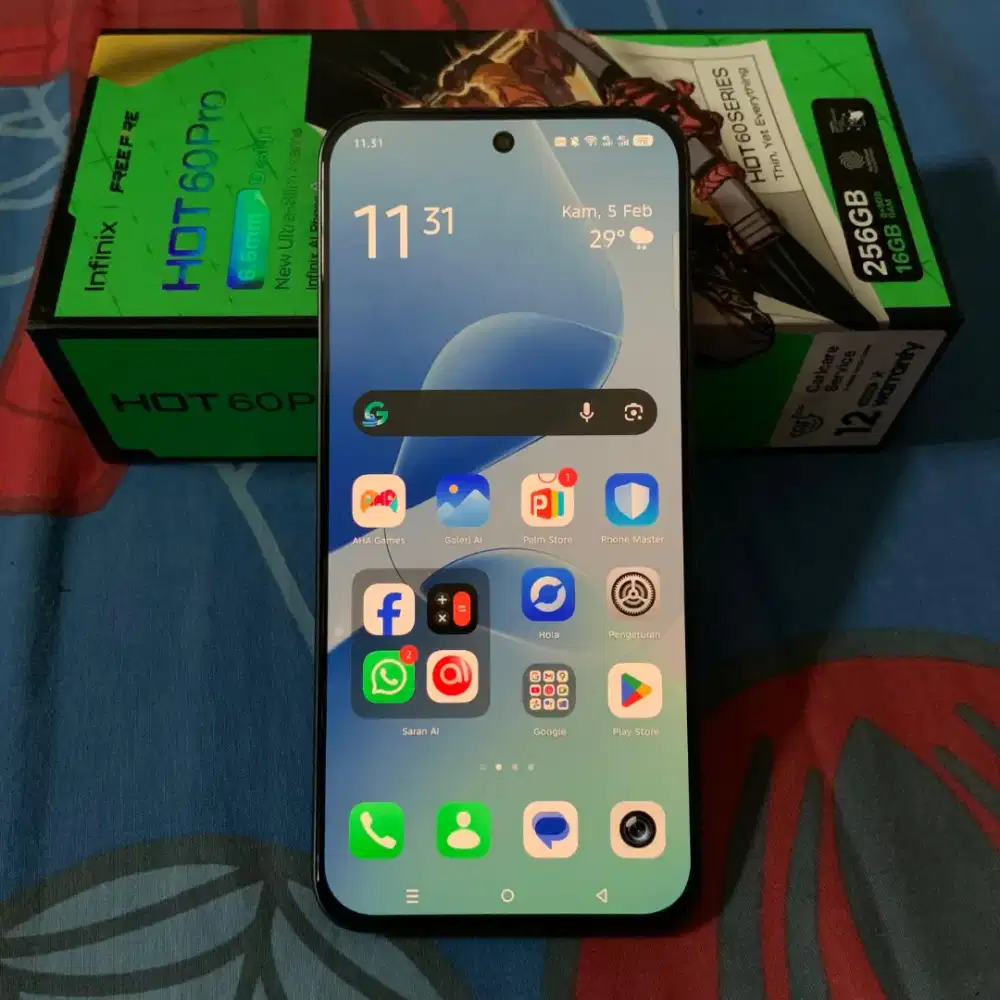 Infinix Hot 60 Pro 8+8/256 Fullset