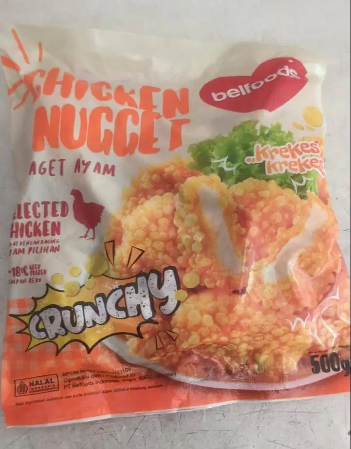 Belfoods Crunchy Nugget 500 Gram Harga Hemat