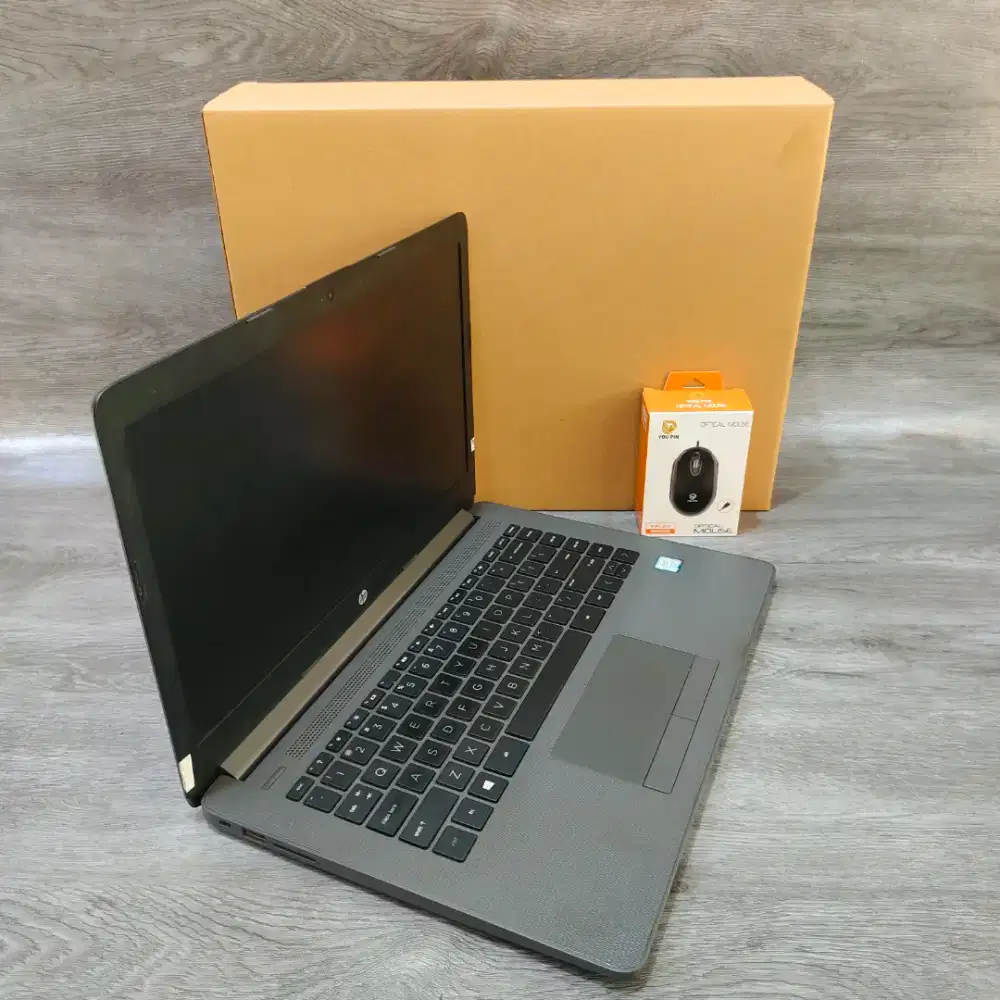 Laptop Hp Slim Core i5 Gen 8 Ram 12GB Bonus Mouse Baru, Siap pakai [Bi