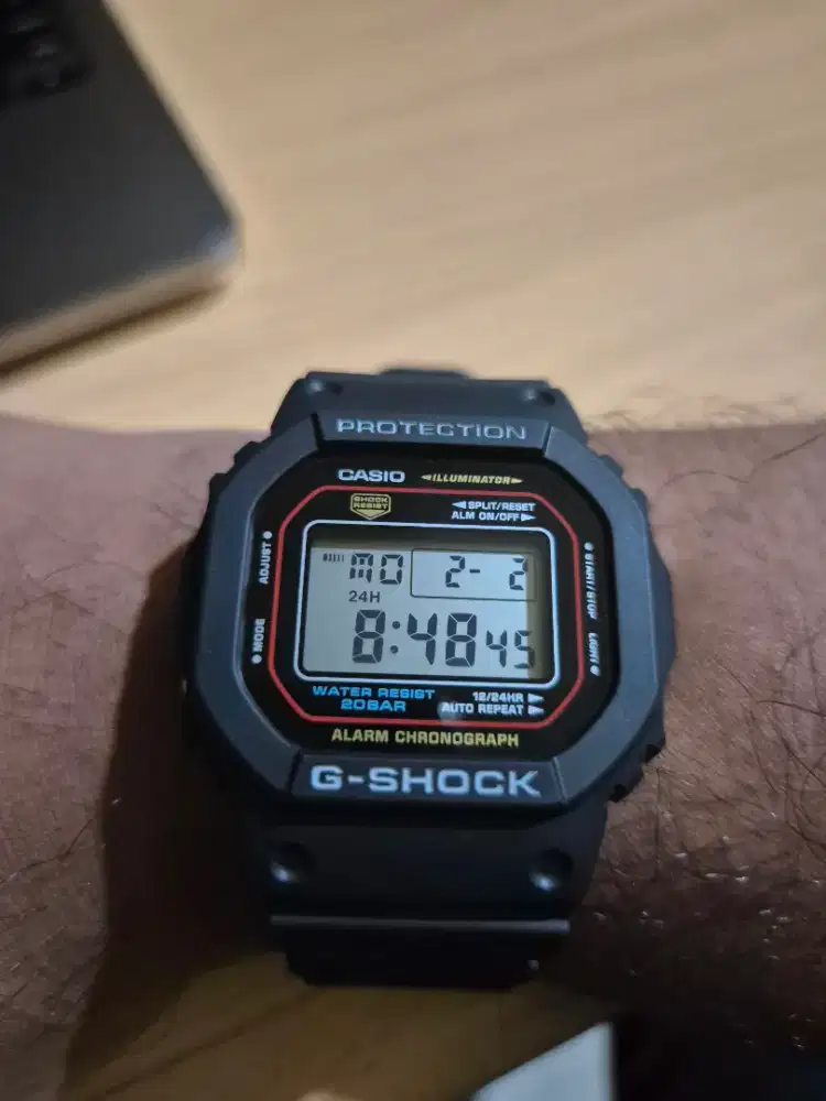 Casio G Shock DW 5600 RL
