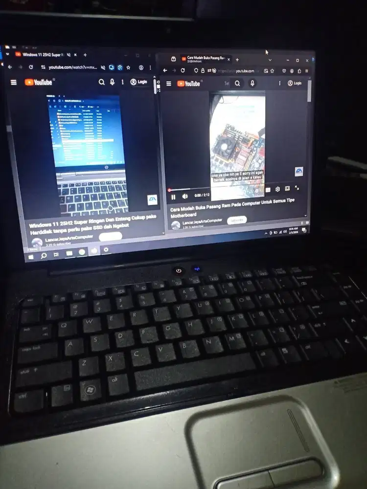 Compaq Presario CQ 41 Core I3 330M Ram 4GB DDR3 HDD 250GB Casing Mulus