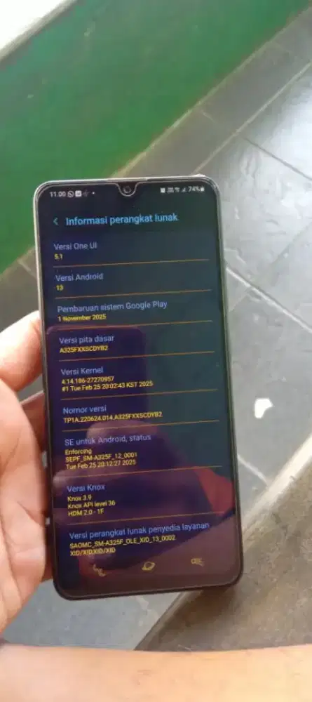 Samsung A32 Ram 6+6/128 Fullset original