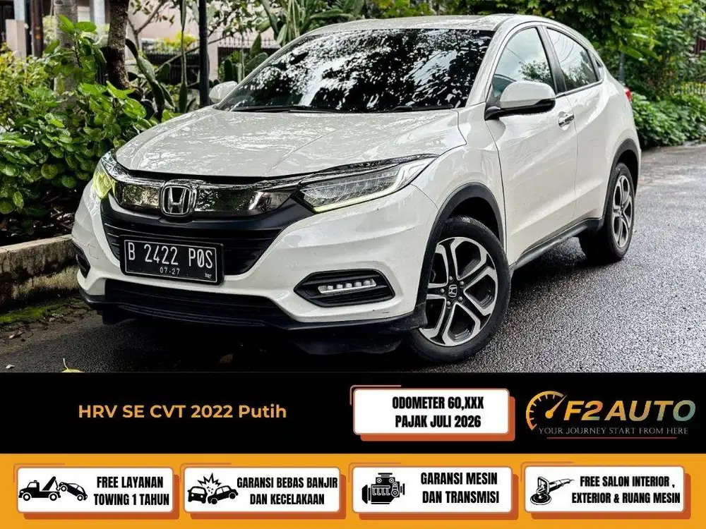 Honda HRV SE CVT 2022 Putih