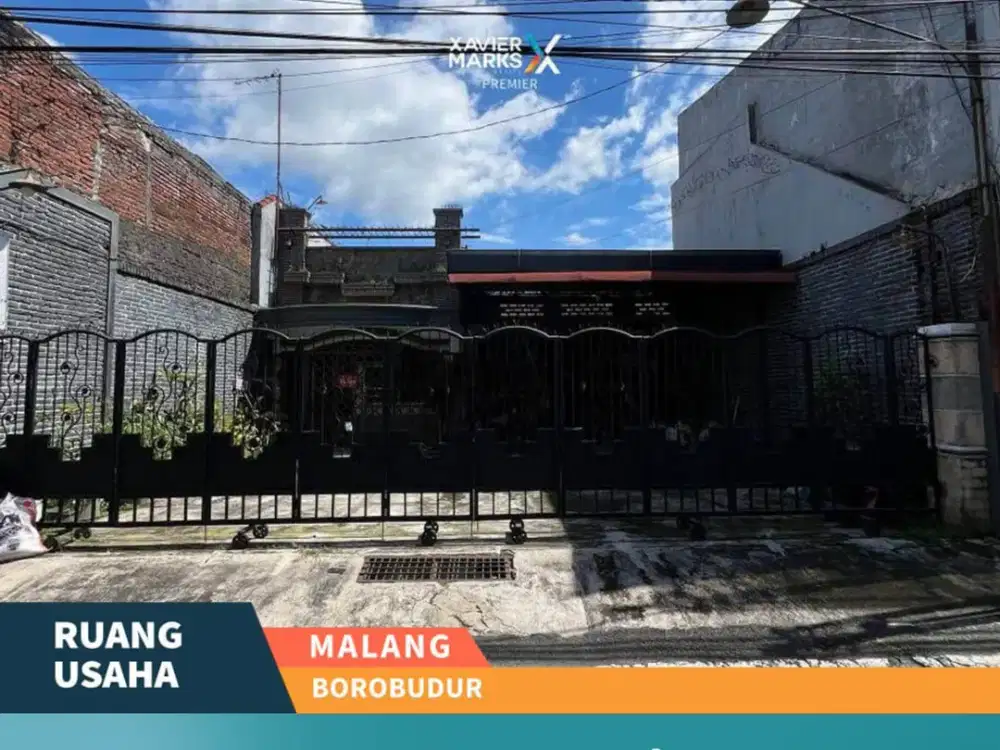 Dijual Ruang Usaha Terawat Dekat Pusat Kota di Borobudur Malang
