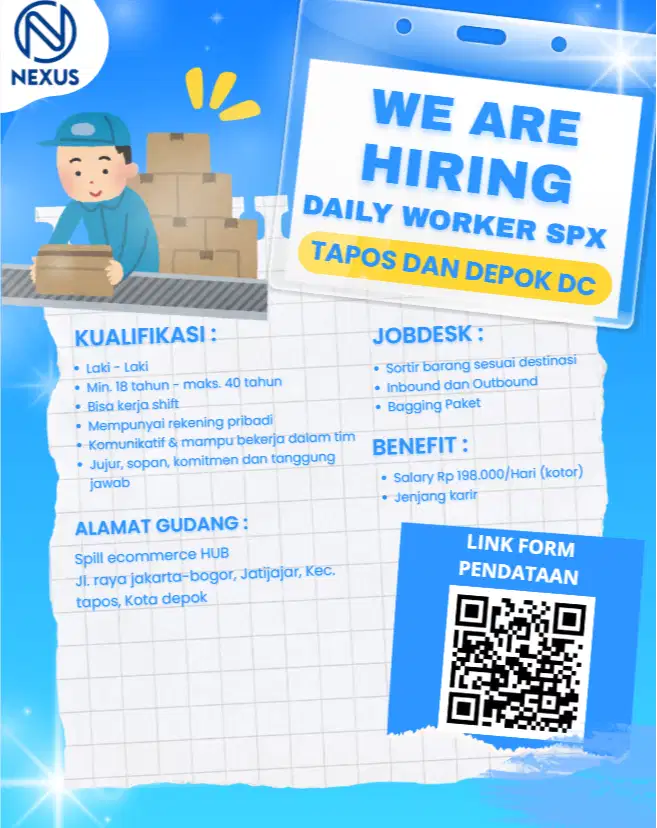 LOKER DEPOK DAN TAPOS DC