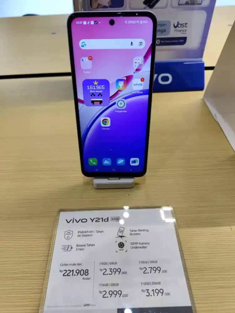Vivo Y21d New 8/128