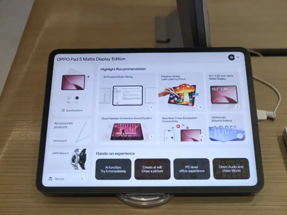 OPPO PAD 5 MATTE DISPLAY