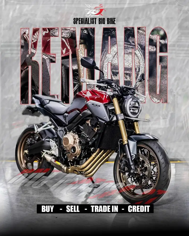 (Full Paper) LIKE NEW Honda CB650 CB 650  Neo Knalpot Akrapovic