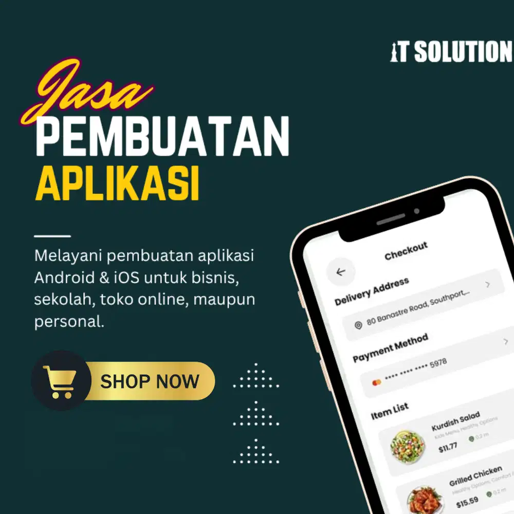 Jasa Pembuatan Aplikasi Android & Website Profesional