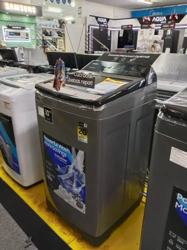 SAMSUNG MESIN CUCI TOP LOAD KREDIT CICILAN RINGAN TANPA DP