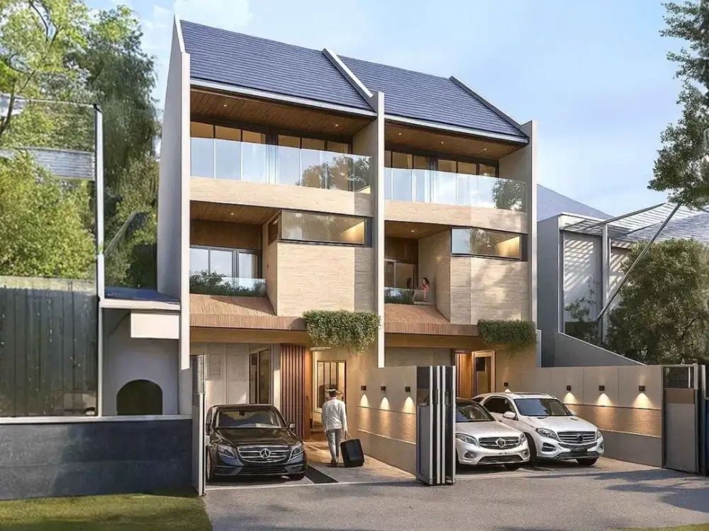 BRAND NEW HOUSE TEBET BARAT ! BANGUNAN ON PROGRESS