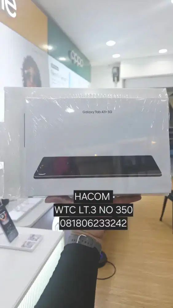 Samsung Tab A11 plus 5G Baru Garansi resmi Free book cover