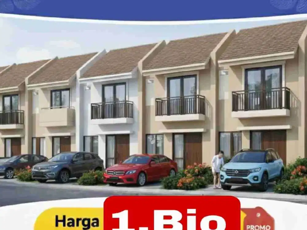 Terbaru Tipe PAD-Z2 Rumah 2 Lanti DP 0% Lokasi Strategis Graha Raya Bintaro Dekat Alam Sutera