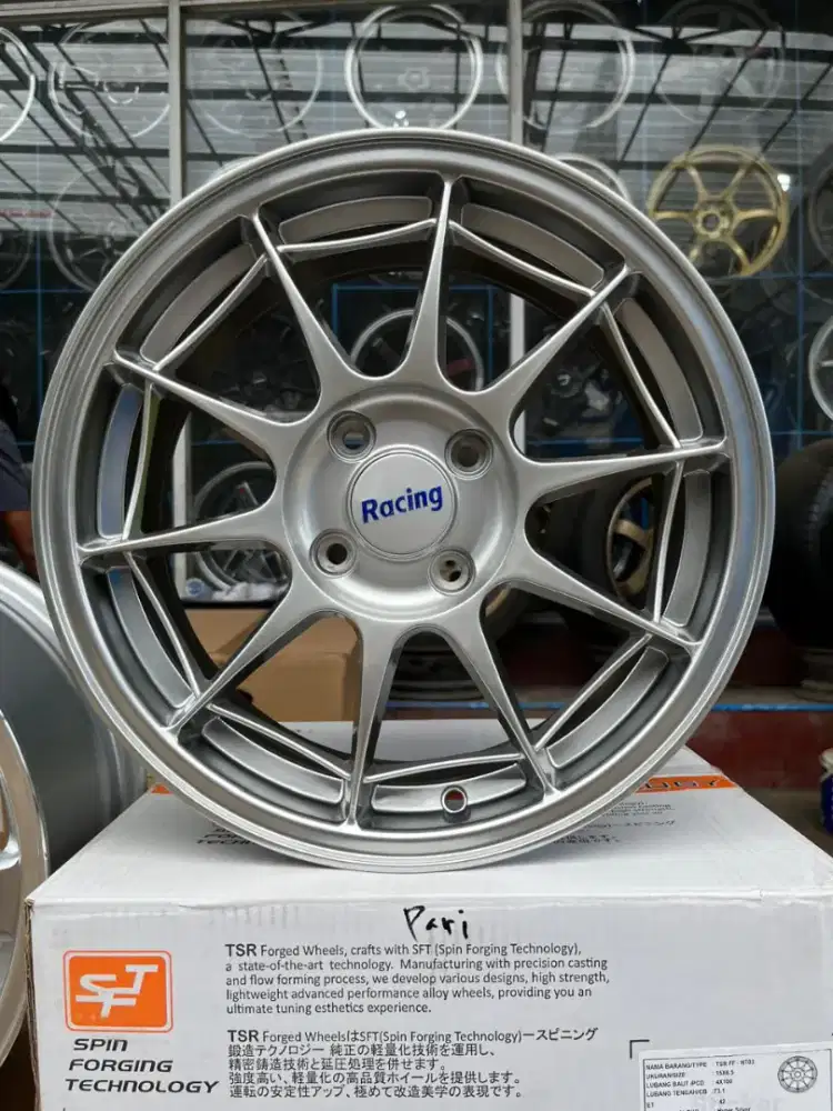 Enkei spider ring 15 lebar 6,5 pcd 4x100 ET 42 4pcs