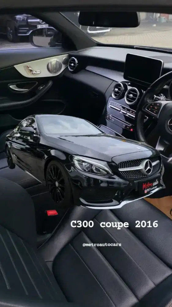 Mercedes benz C300 coupe 2016 antik