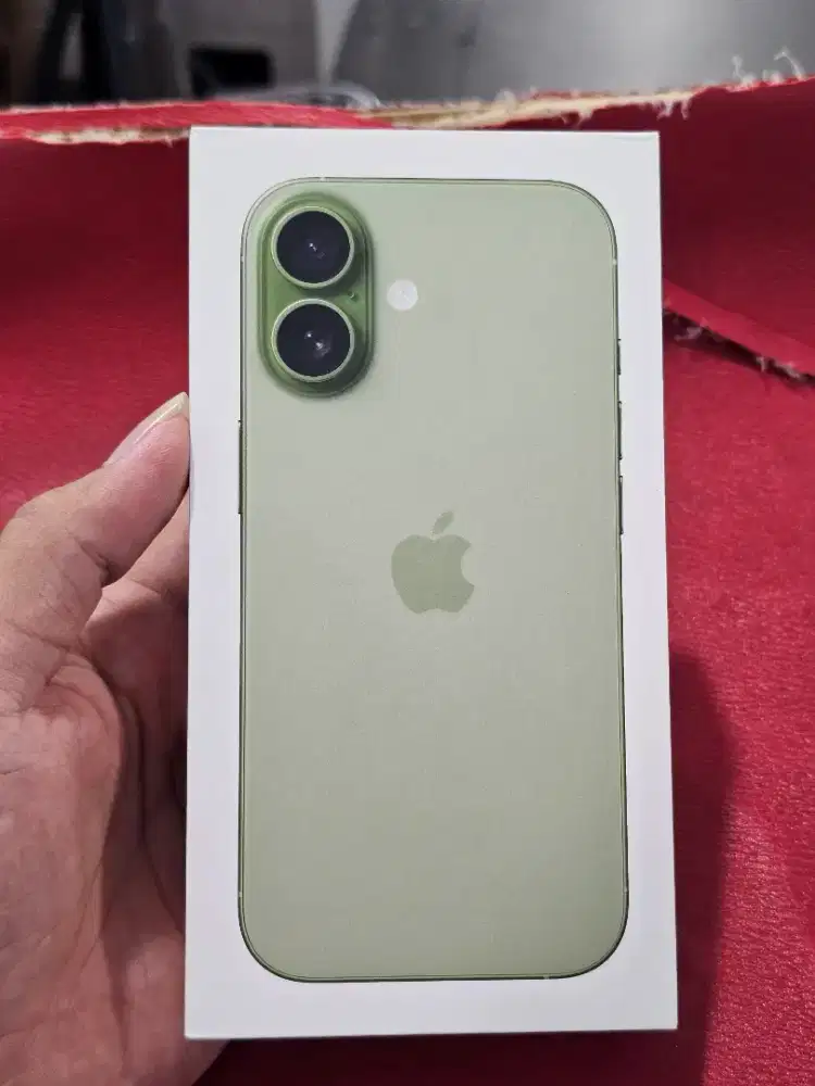 Iphone 17 256gb ibox warna sage langka new segel