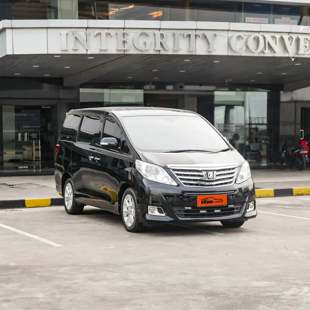 Toyota Alphard 2.4 G ATPM 2014 hitam matic