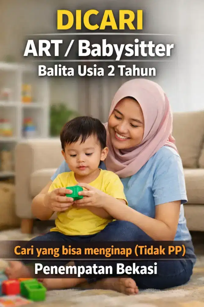 Loker Babysitter Balita