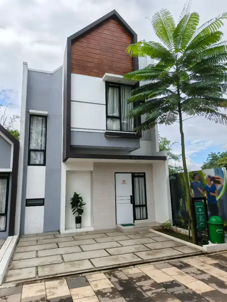 Rumah 2 lantai Free DP cukup 10 jt sampai serah Terima kunci