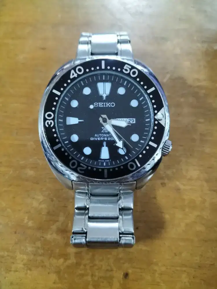 Di Jual Jam Tangan Pria Seiko Prospex Turtle Bukan Otomatis Bukan Ori