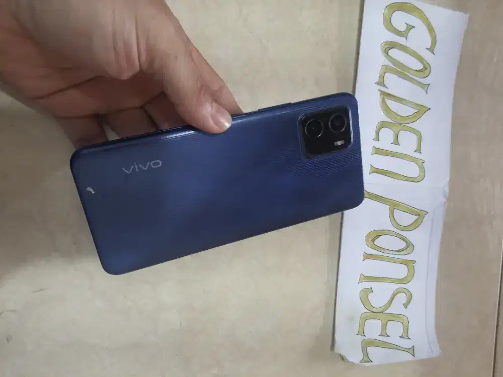 Vivo Y15S-Ori-Ram 3gb/32Gb#Golden ponsel