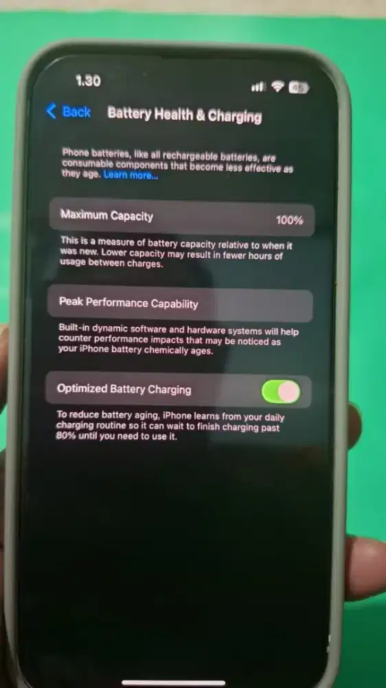 Iphone 13 128GB White, GARANSI IBOX ON