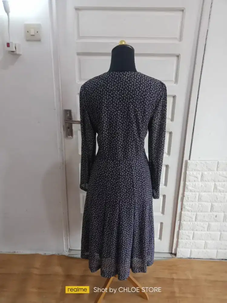 dress wanita vintage kore