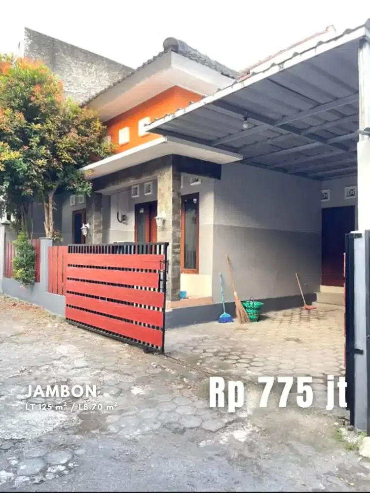 Dijual Rumah Strategis Harga Terjangkau di Jambon Jalan Kabupaten