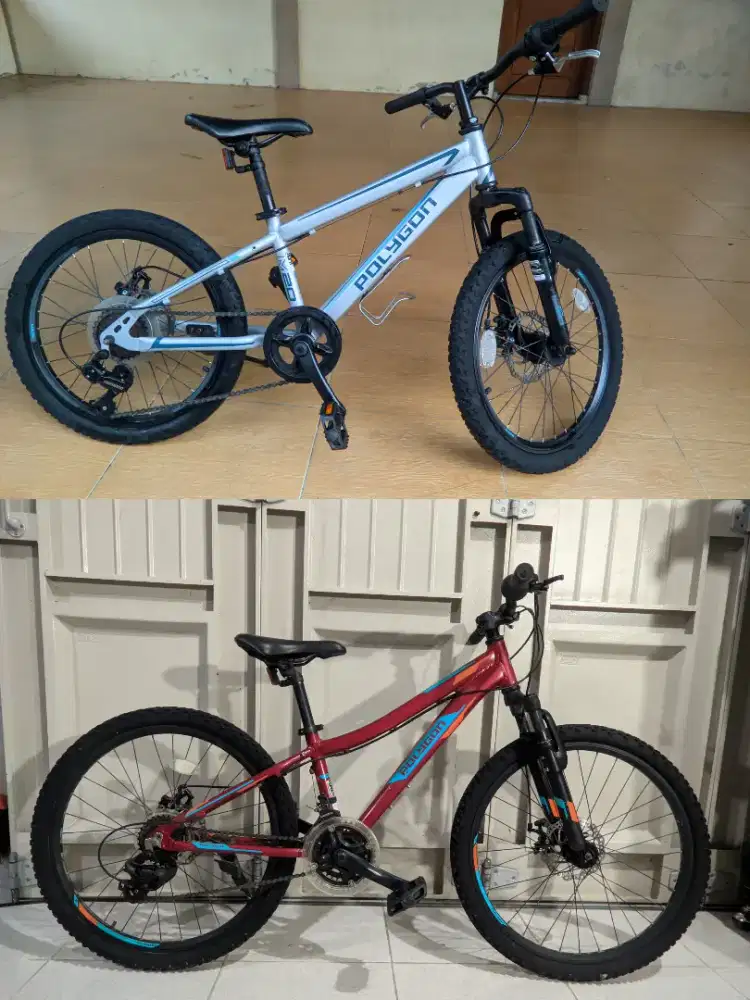 sepeda anak Polygon maze 20inch & relic 24inch bisa TT BMX  lipat dll