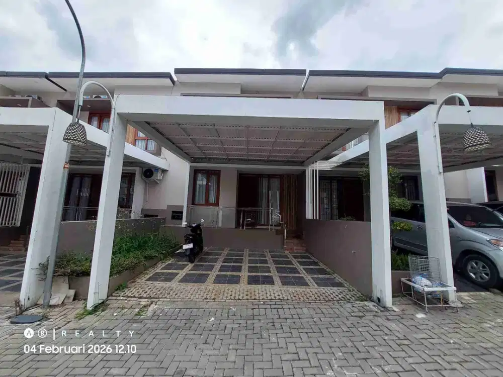 rumah nuansa bali shm cluster bali garden city view cigadung dago bandung