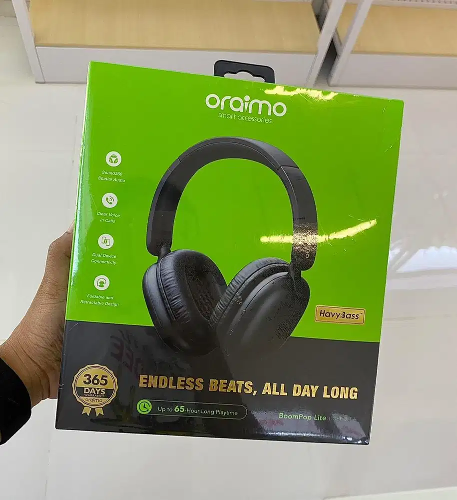 HF Oraimo headphone OHP-317 Black
