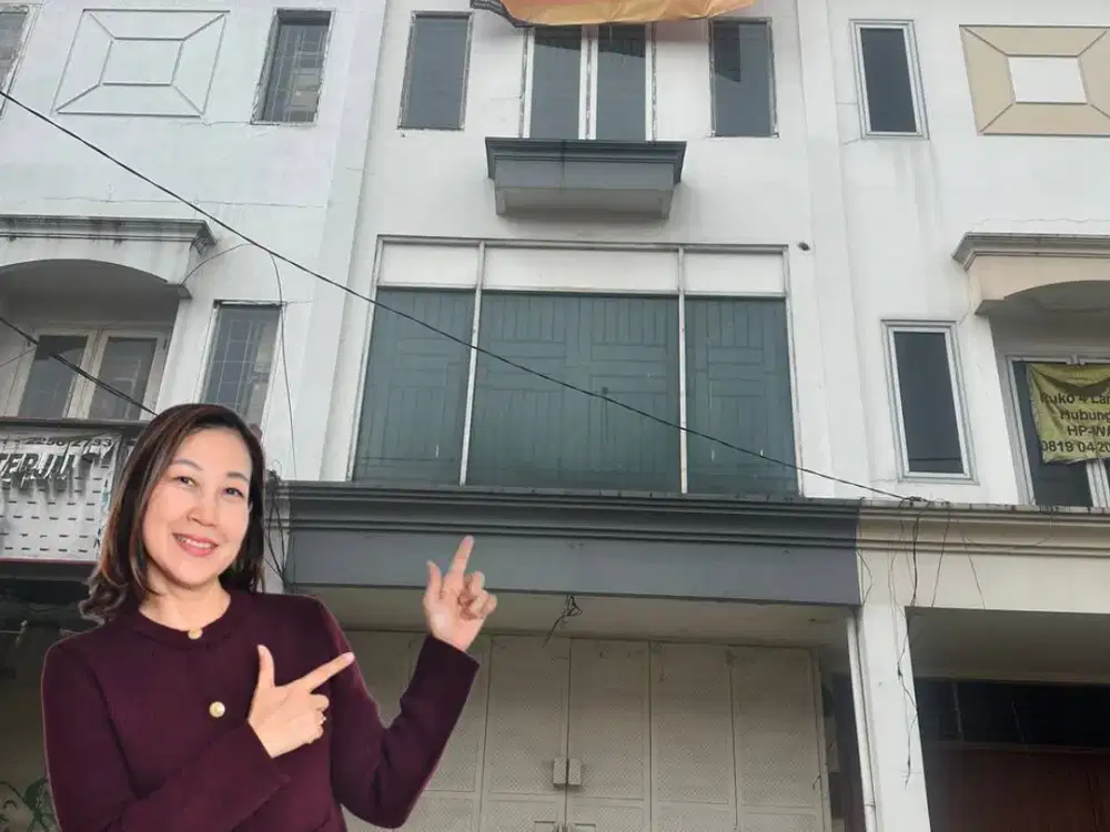 Ruko Bebas Banjir di Pinggir Jalan Kalimalang Kota Bekasi