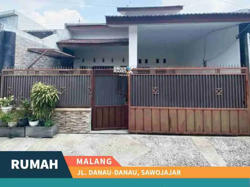 Dijual Cepat Murah Rumah di Jalan Danau2, Sawojajar Kota Malang