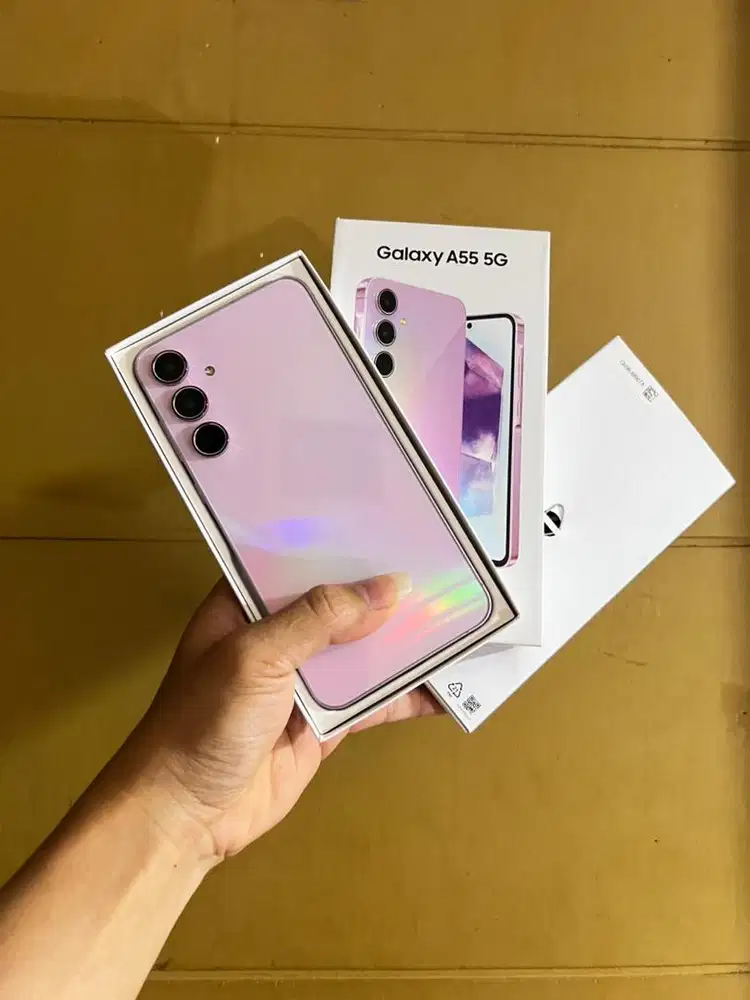 Samsung A55 5G ram 8/256 ex garansi resmi SEIN mulus lengkap original