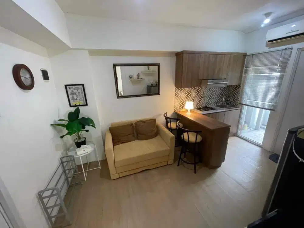 Jual Apartemen Green Pramuka Square Tower Pino Lt 26 Hadap Kolam Renang Furnish