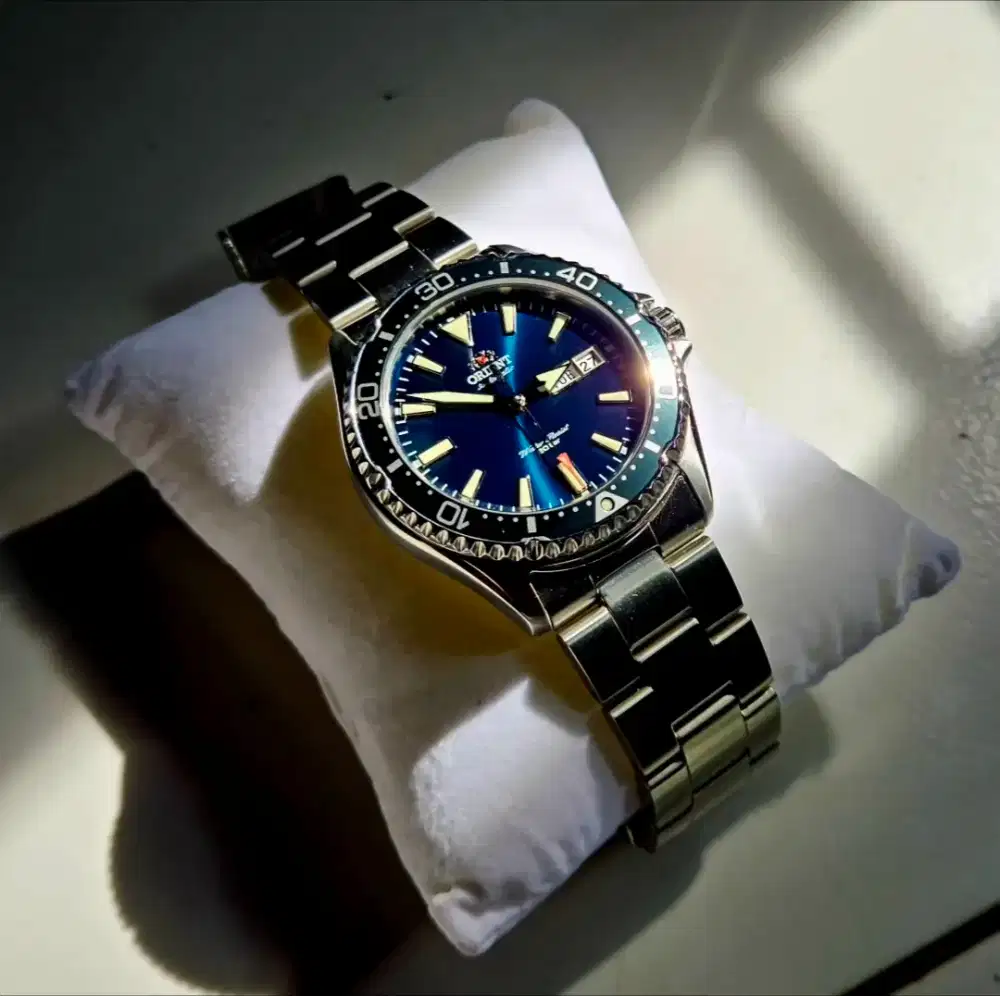 Orient Mako 3 Kamasu Green (Second rasa baru 99%)