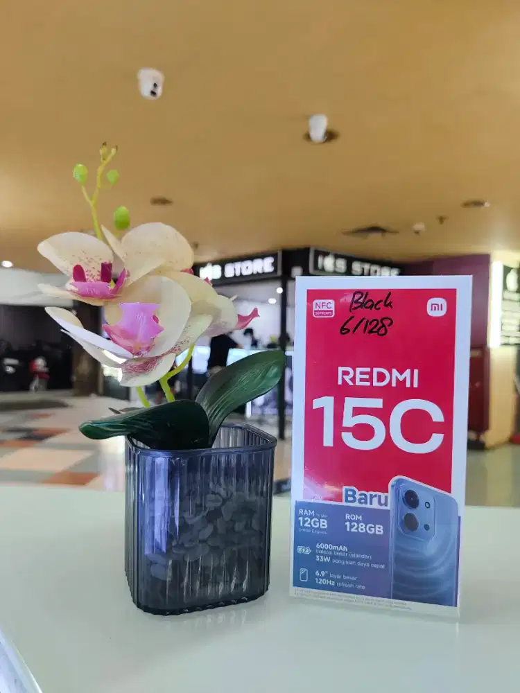 PROMO REDMI 15C 6/128 NEW GARANSI RESMI