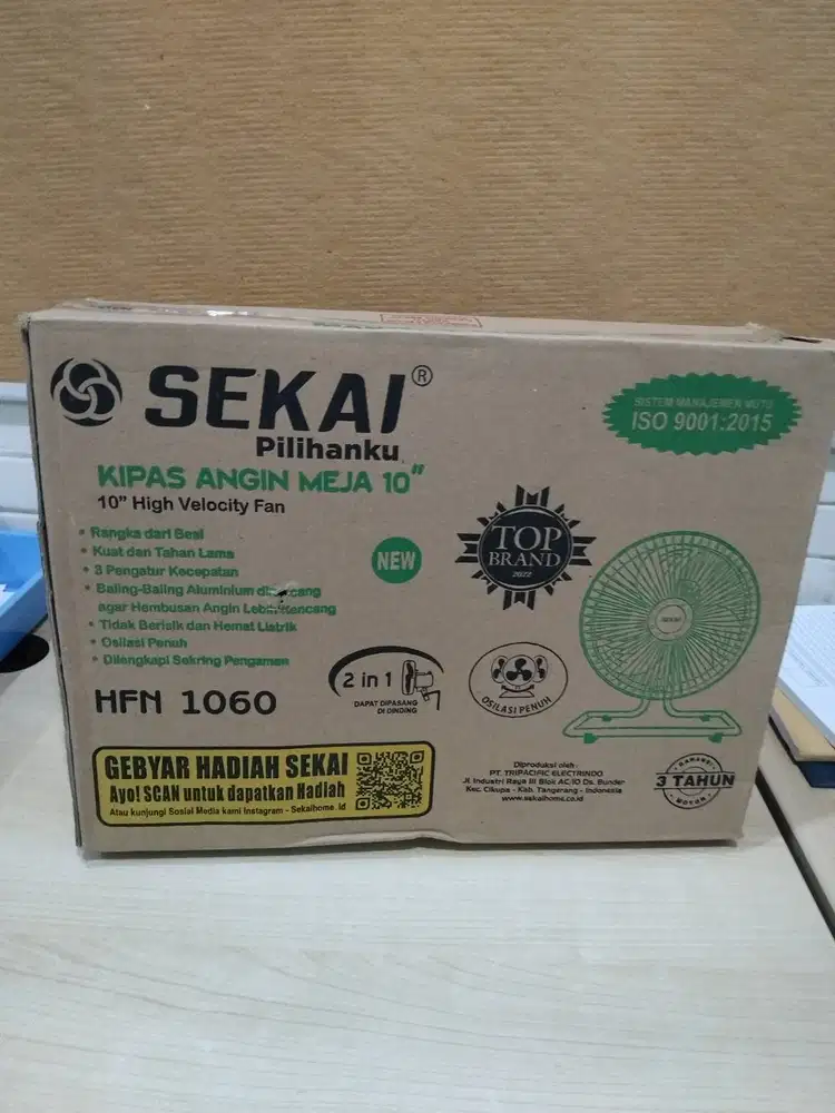 Kipas angin duduk, kipas angin dinding, kipas blower