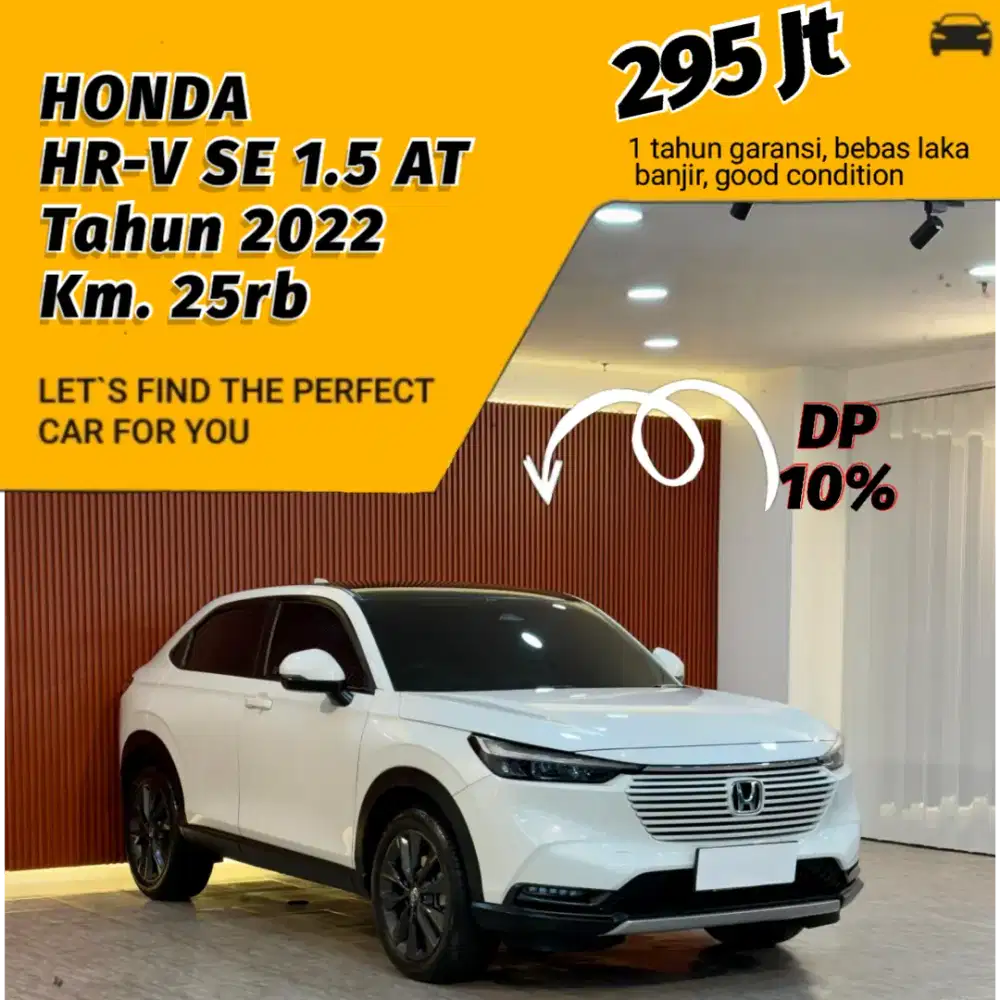 Honda HRV SE 1.5 AT Tahun 2022