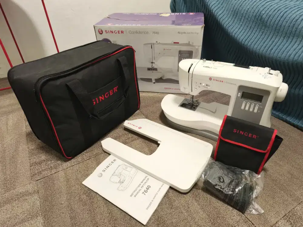Mesin Jahit Portable SINGER Confidence 7640