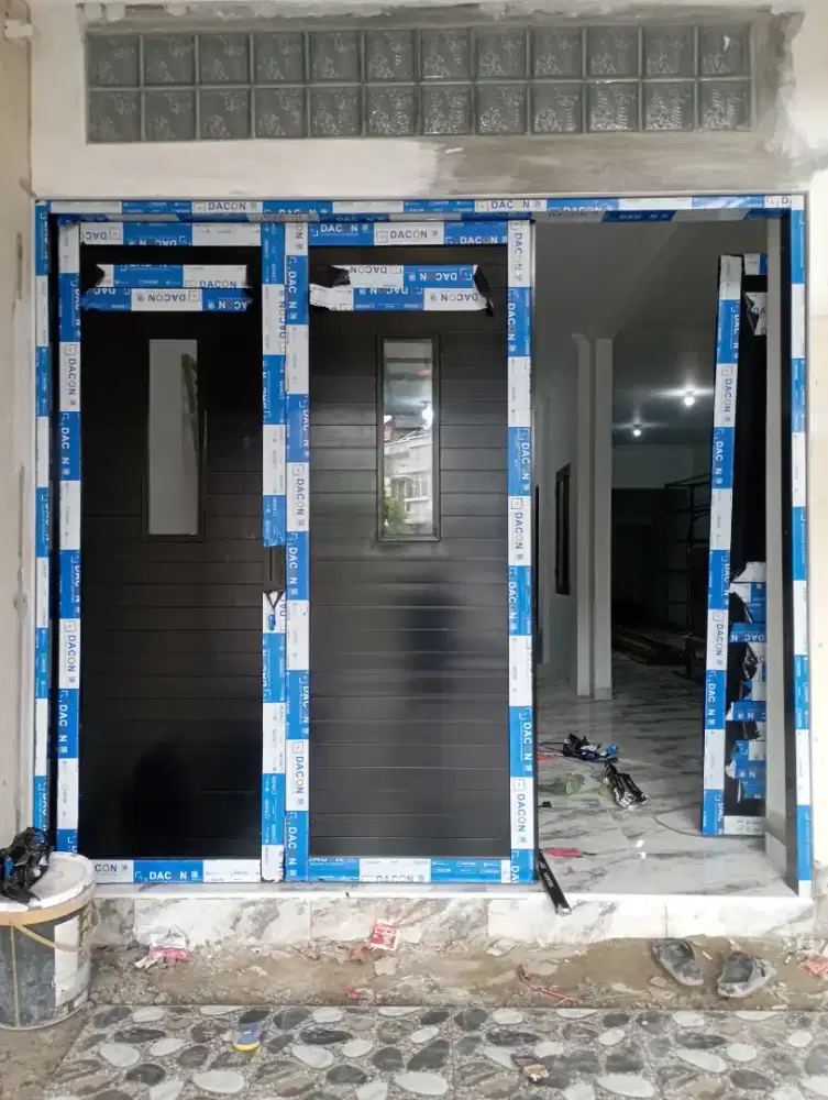 Kusen aluminium dan besi