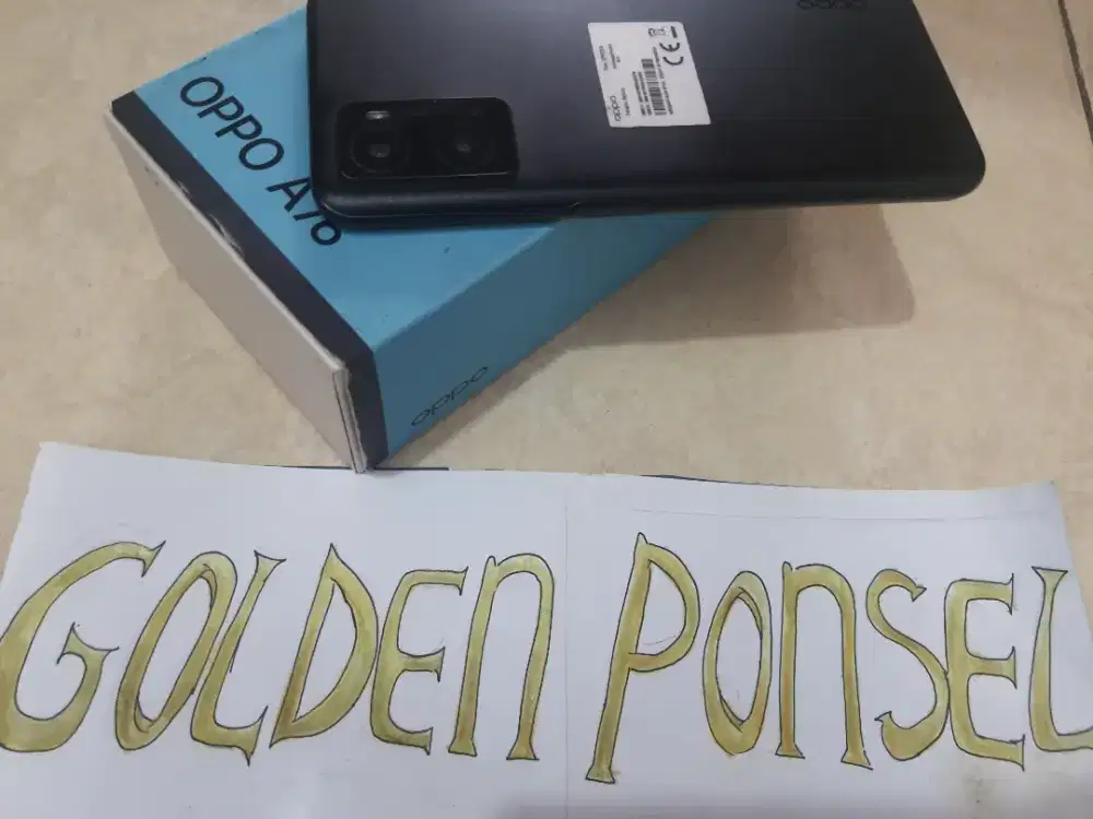 Oppo A76 128Gb(Ram6Gb+4gb)Perfect#Golden Ponsel