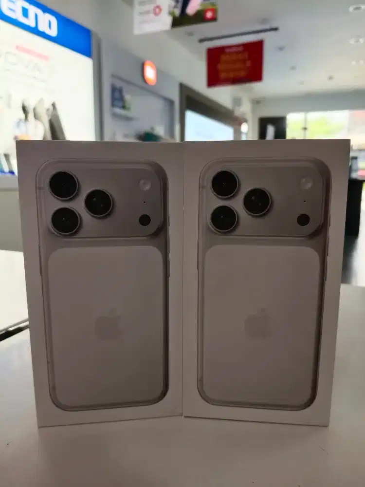 IPHONE 17 PRO 512 SILVER. GARANSI IBOX