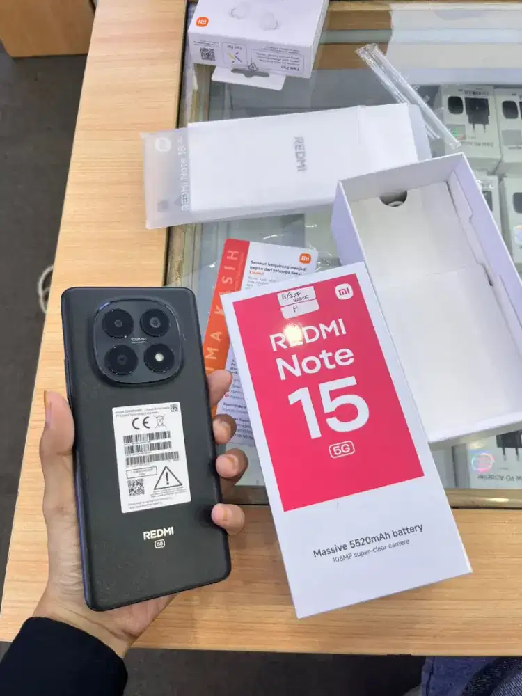 NEW REDMI NOTE 15 SERIES FREE BUDS 6 PLAY PERIODE 30 JAN - 12 FEB 2026