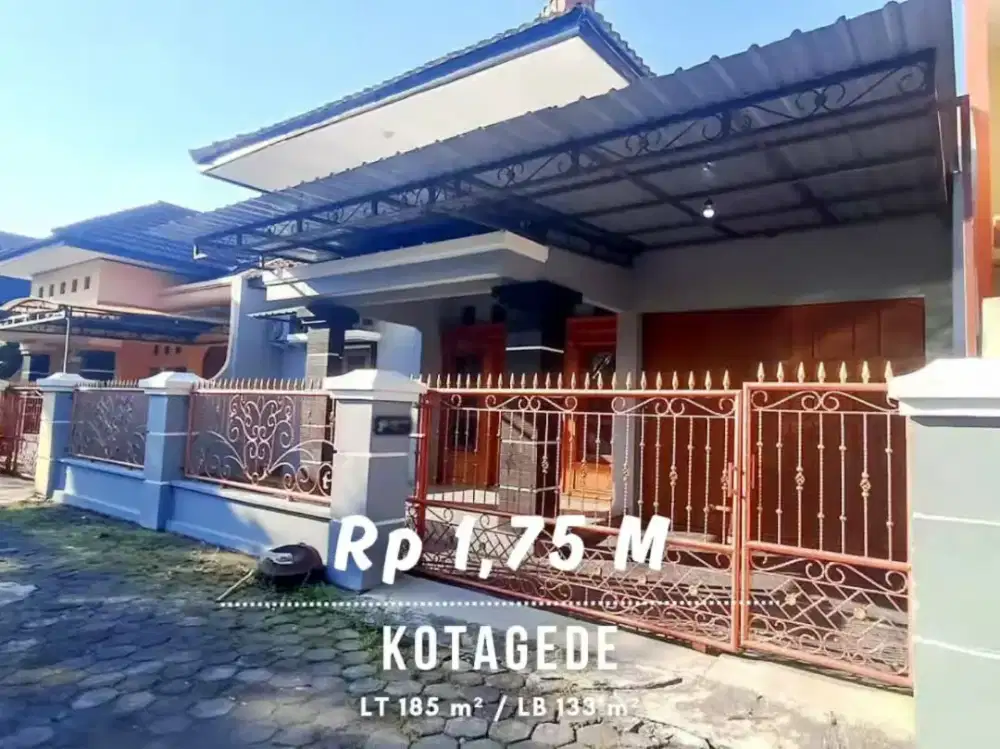 Dijual Rumah Strategis Bonus Furniture di Kotagede