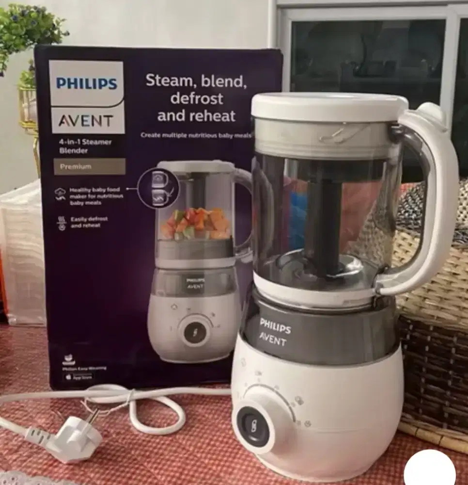 Philips Avent Food Processor Original
Kondisi sexond bekas pakai