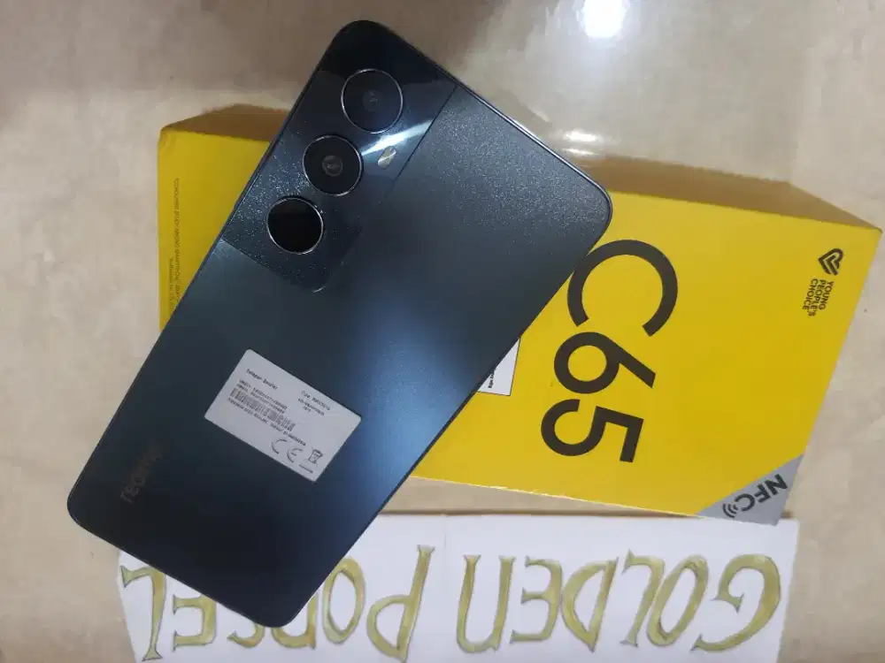 Realmy C65(Ram 8Gb+6Gb/128Gb)Golden Ponsel