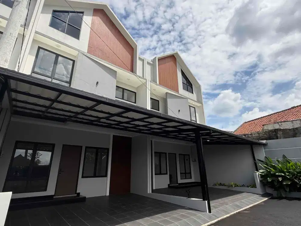 Rumah Cantik 2 Lantai Scandinavian Style di Cinangka, Kota Depok – Private Cluster