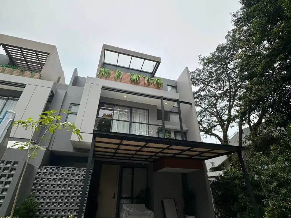 RUMAH TERBARU ANTI BANJIR BSD CITY HANYA SELANGKAH KE MALL&PINTU TOL