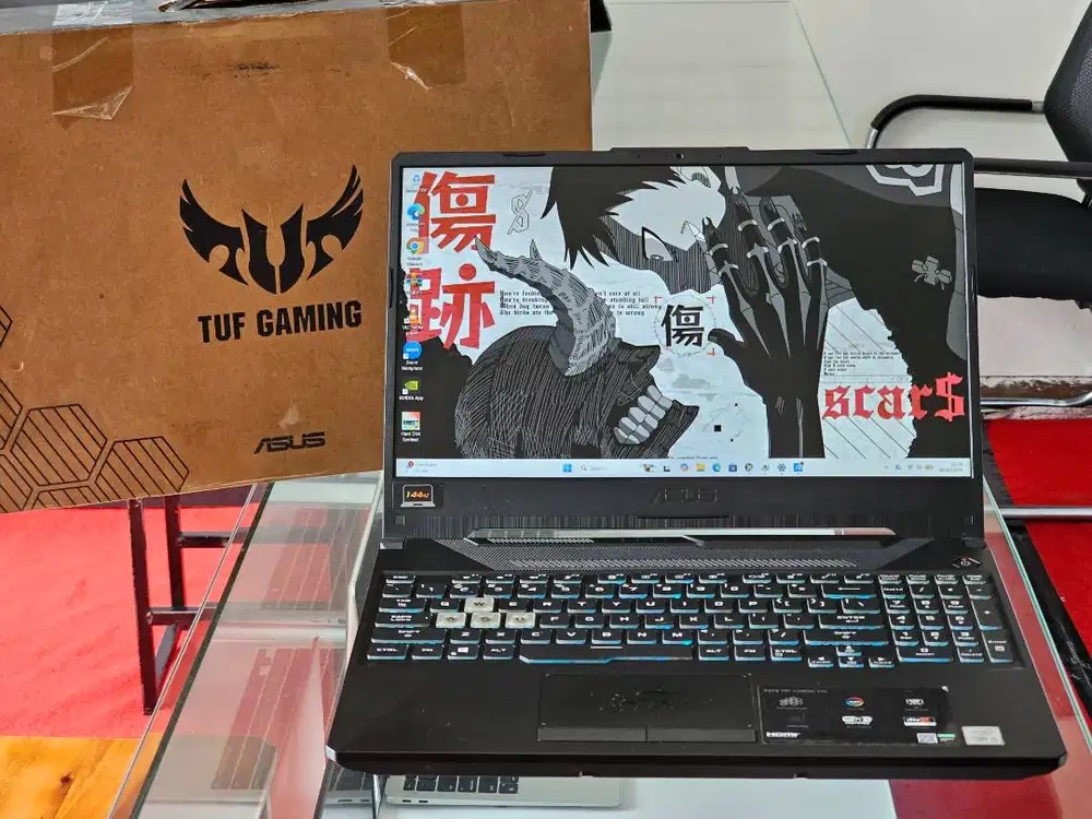 ASUS TUF F15 FX506LH intel Core i5 Gen 10 Ram 16 GB SSD 512 GB Nvidia